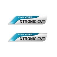 ราคา 3D โลหะ Pure Drive XTRONIC CVT สัญลักษณ์รถหาง Trunk Body Decor สติกเกอร์สําหรับ Nissan Juke Qashqai X-Trail Tiida Sunny Note Teana (44028681722)