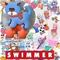 ราคา ตัวติดกระจก สูญญากาศ ลายน้องแมว SWIMMER น่ารัก Unique Cute Cartoon Animal Pencil Pen Wall Suction Cup Holder Storage (53410274170)