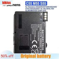ราคา for Siemens A52/A55/A57/A60/A62/A65/A70/C55/GIGASET SL1/SL56/SL100/SL565/M55/S55 (EBA-510) C55 M55 S55 แบตเตอรี่ 900mAh (27080947525)
