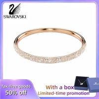ราคา SWAROVSKI สวารอฟสกี้(พร้อมกล่อง) เครื่องประดับ หญิงอารมณ์สง่างามวันหยุดรักของขวัญสร้อยข้อมือ ใต้ลิมา เกล็ดหิมะปู, สีขาว, กุหลาบทองโทนชุบ (25298363666)