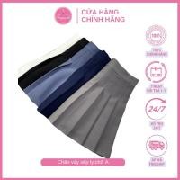 ราคา กระโปรงสั้นอัดพลีททรงเอสไตล์ (52211936078)