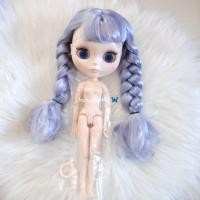 ราคา พร้อมส่งตุ๊กตาบลายธ์รีเจ็ค ผิวขาวผมลอนมีหน้าม้า สีม่วงอ่อน-บอดี้ข้อต่อสูง30 cm (19476808695)