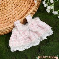 ราคา BLUECALDON ชุดเดรสลายสก๊อต,เสื้อผ้าเกมแต่งตัวDIYชุดลูกไม้โบว์,แฟชั่นRetroทวิภาคีน่ารักตุ๊กตาอุปกรณ์เสริมสําหรับ10-15ซม.ตุ๊กตาผ้าฝ้าย (40784230782)