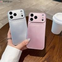 ราคา สําหรับ iQOO Neo 10 9 9S Pro Plus 8 Z9 Turbo Plus Z9X Z7 Pro Z7i Z6 Lite U5X U3 U1 U1X เคสโทรศัพท์ Simple สีชมพูสีฟ้ามุมมองขนาดใหญ่หน้าต่างสีทึบชายหญิงหรูหราปลอก (55816201366)