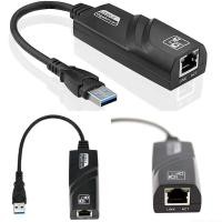 ราคา USB 3.0 To 10/100/1000Mbps Gigabit RJ45 Ethernet LAN Network Card Adapter (7361080119)
