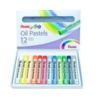 ราคา Pentel สีชอล์ค 12 สี PHN-12AS (Oil Pastels) (7994373546)