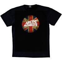 ราคา เสื้อวง Arctic Monkeys am Rock Band UK Flag Men T-Shirt (3446626474)
