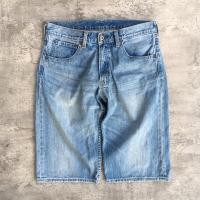 ราคา กางเกงขาสั้น by Levis 503 Denim Short Pants Blue Washed sz 34 (46450792534)