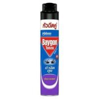 ราคา [สินค้าส่งด่วน] ไบกอนสเปรย์กำจัดยุงลาเวนเดอร์ 600มล. BAYGON MOSQUITO LAVENDER 600ML. (49562095521)