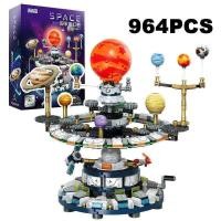 ราคา C Rotating Universe Interstellar Solar System Building Bloc Sun Earth Space Serie Science Eduion As (56359910502)