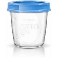 ราคา ʕ•́ᴥ•̀ʔ ถ้วยเก็บน้ำนม Philips AVENT 6 Ounce Breast Milk Storage Starter 1ถ้วย (7876442710)