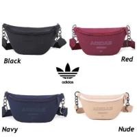 ราคา Adidas polyester waist bag รุ่นใหม่ชนช้อป!! กระเป๋าสะพายคาดอกหรือคาดเอวสไตล์สปอร์ต (7007398819)