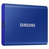 ราคา Samsung SSD T7 Portable 500GB (Blue) ฮาร์ดดิสก์ เอสเอสดีพกพา (MU-PC500H/WW) (3257400110)