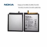 ราคา แบตเตอรี่ Nokia 6 แบต Nokia 6 Battery Nokia 6 HE316 (43282256094)