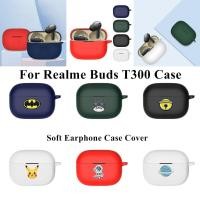 ราคา 【Case Home】เคสซิลิโคนนิ่ม ลายการ์ตูน สําหรับ Realme Buds T300 (23283594008)