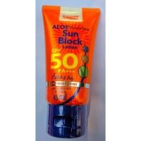 ราคา ALOE MOISTURIZING SUN BLOCK LOTION SPF 50 PA+++ (5218191274)