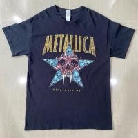ราคา เสื้อวง Metallica ลาย King Nothing แท้% แท็ก Gildan Heavy Cotton (44700697066)