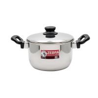 ราคา [สินค้าส่งด่วน] ZEBRA หม้อหุงต้ม TIGER 22 ซม. ZEBRA TIGER POT 22 CM. (40831835751)