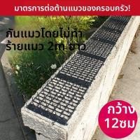ราคา แผงหนามกันแมว พลาสติกป้องกัน แผ่นหนามกันแมว แผ่นกันสุนัข พลาสติก สำหรับงานสวน บ้าน และเกษตร (45212632707)