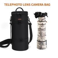 ราคา กระเป๋าสะพายข้างกล้องเลนส์เทเลโฟโต้สําหรับ Sony 200-600 Fujifilm 150-600 กระเป๋ากล้อง Nikon Canon (42801951548)