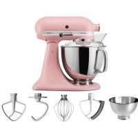 ราคา KitchenAid เครื่องผสมอาหาร Artisan รุ่น 5KSM175PSEDR สีชมพู ขนาด 4.83 ลิตร *2โถ (25502613685)