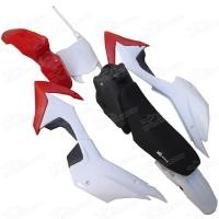 ราคา เปลือก ถัง เบาะ CRF 110 สำหรับแปลงใส่ KSR MSX KLX KLX110 CRF110 65 KX KSR110 วิบาก ชุดสี กาบ เฟรม (7035614202)