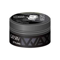 ราคา [สินค้าส่งด่วน] แกสบี้สไตล์ลิ่งแว็กซ์ แมท-ฮาร์ด 75ก. GATSBY STYLING WAX MAT + HARD 75 G. (47016129855)