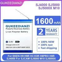 ราคา แบตเตอรี่กล้องกีฬา 1600mAh สําหรับ Eken H9 H9R H3 H3R H8PRO H8R SJ4000 สําหรับ Sjcam SJ5000 M10 SJ5000X กล้อง (45962172654)