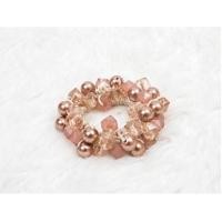 ราคา ยางรัดผมประดับคริสตัล ยางรัดผมคริสตัล Glam rock Princess style สี Copper (7508344281)