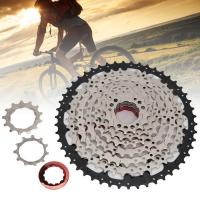 ราคา Xixian 9 ความเร็วจักรยาน Cassette 11-50T CrMo เหล็ก Freewheel Sprocket สําหรับแผนที่ Ycle น้ําหนักเบา Hollow Design ปีนเขาเกียร์ (50766079192)