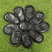 ราคา 10pcs Golf iron cover, golf club head cover, golf club scratch resistant cover, golf accessories, dust-proof and durable (42277520828)