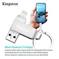 ราคา Kingston 2 in 1 Otg Pendrive 1TB Usb แฟลชไดรฟ์ 512GB Usb Thumb Drive สําหรับ iPhone Pendrive Storage (44432572495)