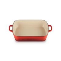 ราคา ถาดอบเหล็กหล่อ ขนาด37cm สีแดง SIGNATURE ROASTER 37CM CERISE (25442820366)