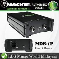 ราคา Mackie MDB-1P 1 Channel Passive Direct Box DI Box (MDB 1P) (46864487494)