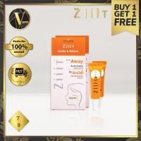 ราคา ซื้อ 1 แถม 1 !! ZiiiT Away Acne Cream Herbal Formula. ซิท อะเวย์ ครีมแต้มสิวอุดตัน สูตรเข้มข้น (7 g. x 2) (9025721000)