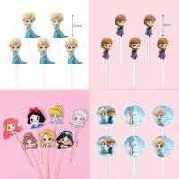 ราคา ป้ายปักเค้กเจ้าหญิง ธีมเจ้าหญิงเอลซ่า ป้ายกระดาษตกแต่งเค้ก// สินค้าพร้อมส่งจากไทย (20093335263)