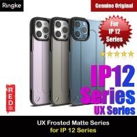 ราคา Ringke UX Protection Matte Anti Finger Print Hard Case สําหรับโทรศัพท์ iSeries IP 12 IP 12 Pro 6.1 (53365047520)