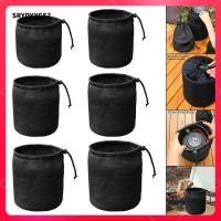 ราคา [Srydyxgs2] Camping Cookware Bag Tableware Storage Bag Cookware Organizer Essential Premium Multifunctional Lightweight Drawstring Design (26995540759)