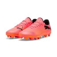 ราคา PUMA Football รองเท้าฟุตบอล FUTURE 7 PLAY FG/AG สีชมพู - 10772303 (42529388487)