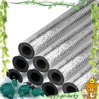ราคา อลูมิเนียมฟอยล์สําหรับสไปร์ท่อครอบคลุม10ชิ้นท่อฉนวนกันความร้อนโฟมหลอดกาวตนเองฉนวนกันความร้อนโฟมห่อ (49514704837)