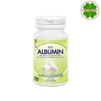 ราคา Egg Albumin โปรตีนสกัดจากไข่ขาว ชนิดเม็ด ( 1 ขวด 30 เม็ด ) (46359747150)