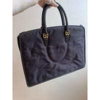 ราคา BALLY Vintage Monogram Jacquard Laptop Bag (56664562781)