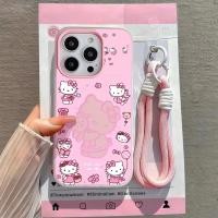 ราคา GANTUNGAN HP Hello Kitty [Moqi Casing] Redmi A7 Pro 13 13X 15C 15 14C A5 5G 13C Note 14 4G Cute Last Jelly 2 In 1 Pink Gd0715 Premium Girls Phone Hanger Hard Case (47714241878)