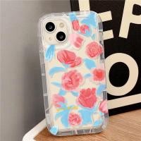 ราคา Flower กรณีที่ชัดเจน for Samsung A53 A54 5G A51 A52 A50 A34 A33 A23 A22 A24 A14 A13 A05 S23 Ultra S22 S21 S20 FE ปิดบัง (24658758400)