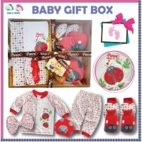 ราคา PUREEN ชุดเสื้อผ้าเด็ก Lady Bugs Bird Box Hadiah Baju Baby (57814748335)
