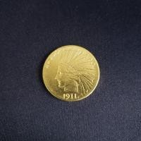 ราคา 3รูปแบบที่แตกต่างกันปีจํานวนอเมริกัน1911,1909,1930อินเดียอวตารทองเหลืองวัสดุเลียนแบบเหรียญทอง 9.3 (42384164590)