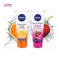 ราคา นีเวีย เอ็กซ์ตร้า ไวท์ซีแอนด์อี/ซีแอนด์เอวิตามิน NIVEA Extra White C&E / C&A Vitamin Lotion 180/320 มล. (6436085329)