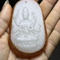 ราคา 2026ใหม่สไตล์ธรรมชาติอัฟกานิสถานหยกสีขาวลาโนลินผู้ชายจี้หยกแกะสลักผู้ชายผู้หญิงรักษาสันติภาพจี้หยกจี้หยกหยกเจ้าแม่กวนอิม20260716 (46664108926)