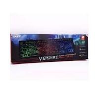 ราคา OKER VA-59 OKER VAMPIRE KEYBOARD USB MULI BACKLIGHT VA59 มีไฟ (6938580397)