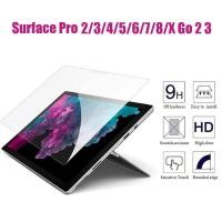 ราคา กระจกนิรภัยสําหรับ Microsoft Surface book แล็ปท็อป 1 2 3 13.5 ฟิล์มป้องกันป้องกันหน้าจอสําหรับ Microsoft Surface Pro 4 5 6 7 X 2021 13 12.3 GO 2 3 10.5 10.0 (45364150396)